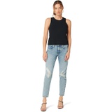 Hudson Jeans Jade High-Rise Straight Loose Fit in Heartbeats