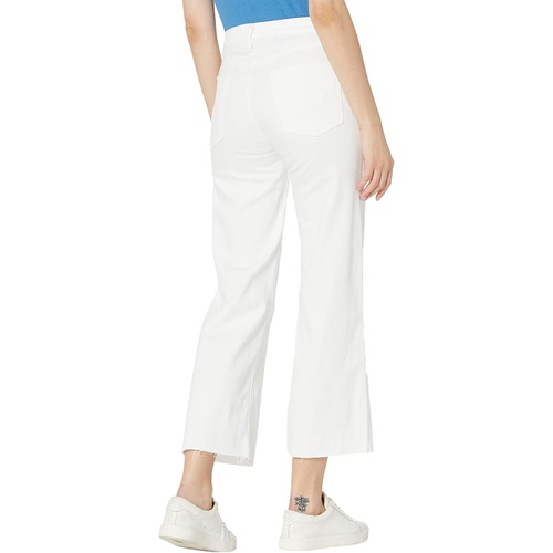 허드슨 Hudson Jeans Rosie Wide Leg Crop in White