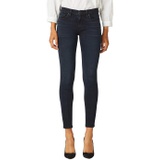 Hudson Jeans Nico Mid-Rise Super Skinny in Inked Pitch