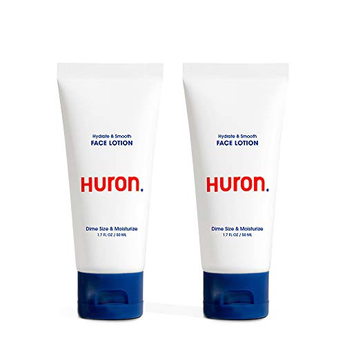  Huron - Mens Moisturizing Face Lotion. Fresh, lightweight lotion relieves dryness and provides long-lasting, shine-free hydration. Locks in moisture as it smoothes, renews and prot