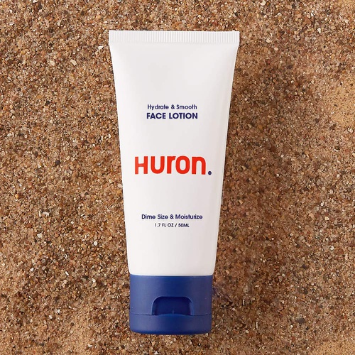  Huron - Mens Moisturizing Face Lotion. Fresh, lightweight lotion relieves dryness and provides long-lasting, shine-free hydration. Locks in moisture as it smoothes, renews and prot