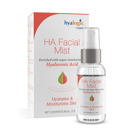  Hyaluronic Acid Facial MistMoisturizer Spray, Hydrating Primer & Makeup Setting Spray  2 oz. - Hyalogic Episilk Brand
