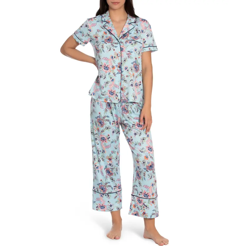 In Bloom by Jonquil Tangalle Pajamas_AQUA