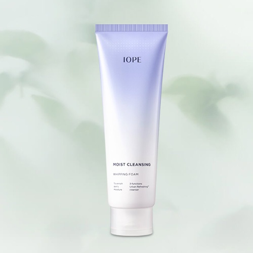  IOPE New Moist Cleansing Whipping Foam 180ml Skin Purifying 6 Free