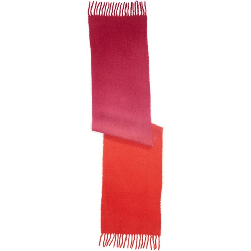  Isabel Marant Firna Ombre Alpaca Blend Scarf_PINK/ RED