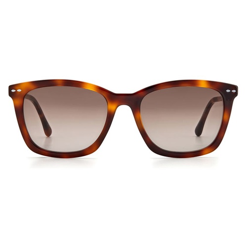  Isabel Marant 55mm Rectangular Sunglasses_DARK HAVANA/ BROWN GRADIENT