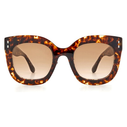  Isabel Marant 52mm Gradient Cat Eye Sunglasses_DARK HAVANA/ BROWN Gradient