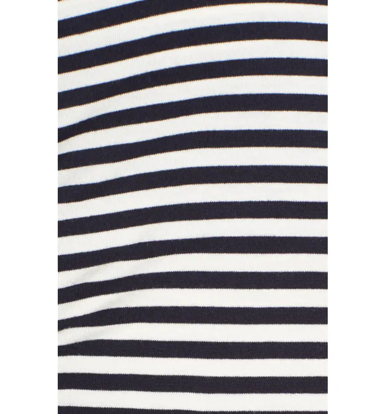  Isabella Oliver Arlington Stripe Maternity Tee_NAVY/ OFF WHITE