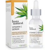InstaNatural Vitamin C Serum with Hyaluronic Acid & Vit E - Natural & Organic Anti Wrinkle Reducer Formula for Face - Dark Circle, Fine Line & Sun Damage Corrector - Restore & Boos