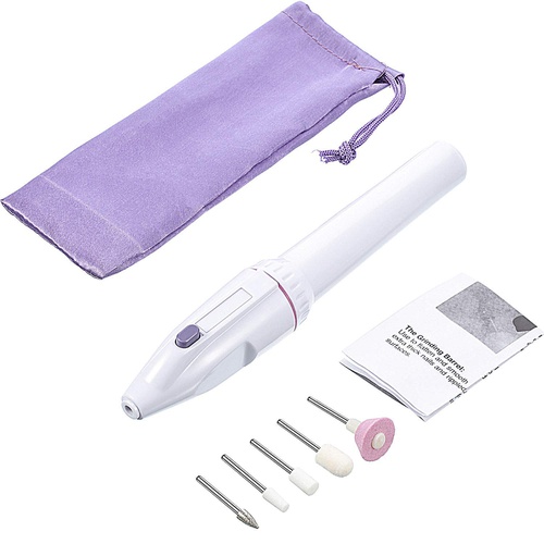  JEESA Electric Manicure Set, Nail Drill File Grinder Grooming Kit Includes Callus Remover Set, Nail Buffer Polisher, Personal Manicure and Pedicure Kit