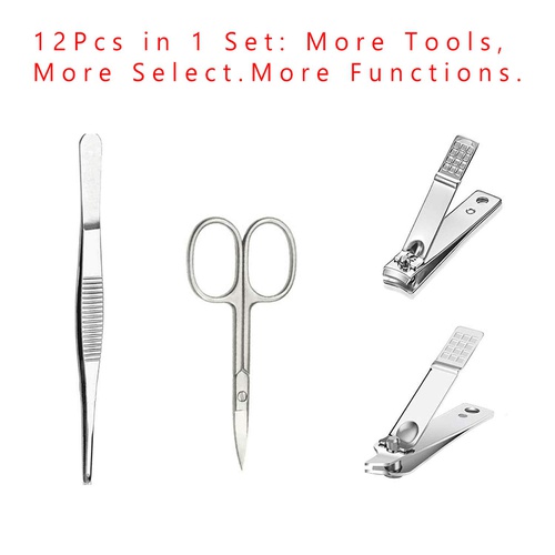  12PCS Ingrown Toenail Tool Ingrown Toenail Treatment Pedicure Tools，Ingrown Toenail Tool Kit Nail Clipper Set Pedicure Kit Ingrown Toenail Pedicure Tool By JTIEO…