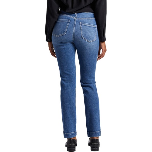  Jag Jeans Valentina High-Rise Straight Leg Pull-On Jeans
