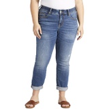 Jag Jeans Plus Size Carter Mid-Rise Girlfriend Jeans