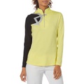 Jamie Sadock Long Sleeve Top with Contrast Sleeve