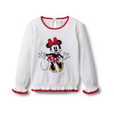 Janie and Jack Minnie Mouse Sweater (Toddler/Little Kids/Big Kids)