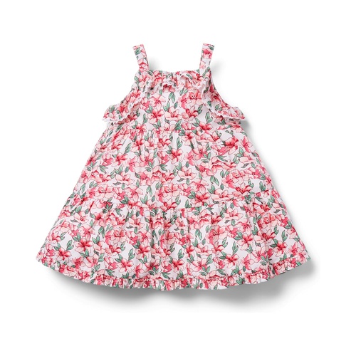 쟈니앤잭 Janie and Jack Baby Girls Floral Strappy Dress (Infant)