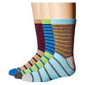 Jefferies Socks Stripe Crew Socks 3-Pair Pack (Toddler/Little Kid/Big Kid)