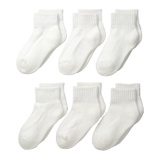 Jefferies Socks Seamless Sport Quarter Half Seamless Cushion 6 Pack (Infant/Toddler/Little Kid/Big Kid/Adult)