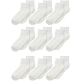 Jefferies Socks Seamless Sport Quarter Half Cushion 9-Pack (Infant/Toddler/Little Kid/Big Kid/Adult)