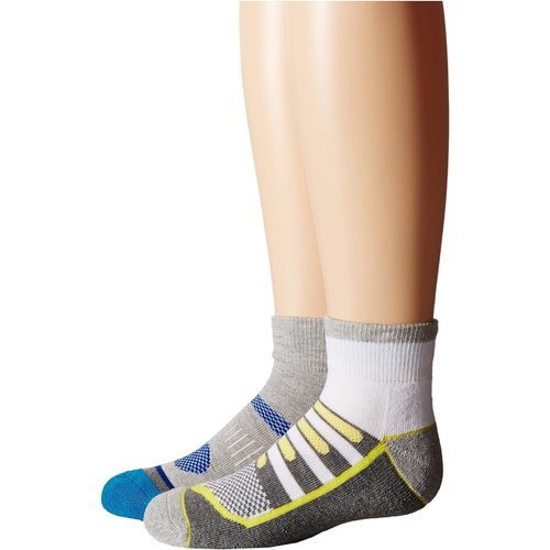  Jefferies Socks Tech Sport Half Cushion Quarter Socks 6-Pair Pack (Toddler/Little Kid/Big Kid/Adult)