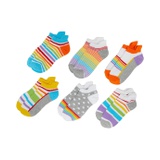 Jefferies Socks Sport Tab Non-Cushion Low Cut Socks 6-Pack (Toddler/Little Kid/Big Kid)