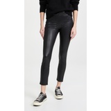 Joes Jeans Korey Faux Leather Pull On Leggings