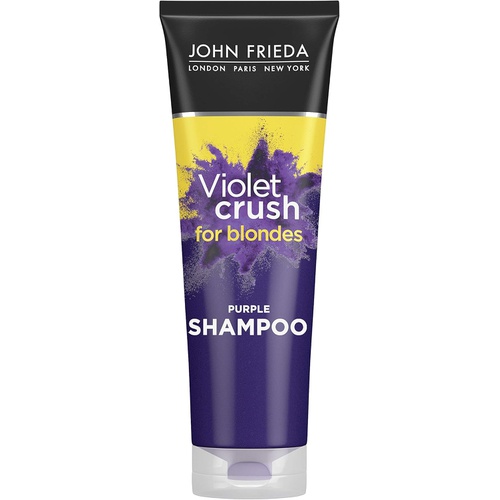  John Frieda Violet Crush Purple Shampoo, Shampoo for Brassy Blonde Hair, with Violet Pigments, 8.3 Ounce