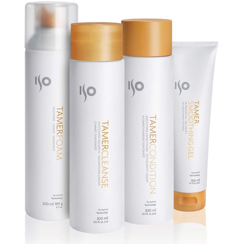 Joico ISO Tamer Cleanse Smoothing Shampoo | Control Frizz & Long-Lasting Straightening | Soften Bond & Smooth Combing | For Frizzy & Curly Hair