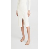 Jonathan Simkhai Deep Rib Wrap Skirt