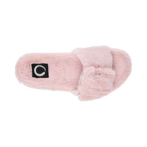  Journee Collection Faux Fur Shadow Slipper