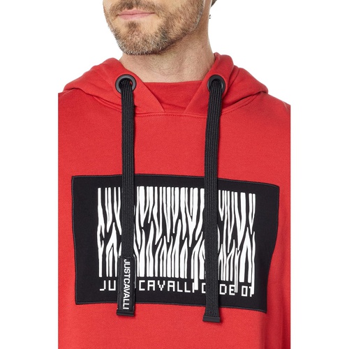  Just Cavalli Just Code Hoodie with Logo