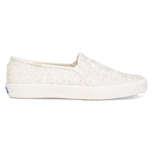  Keds x kate spade new york Keds for kate spade new york double decker glitter slip-on sneaker_CREAM