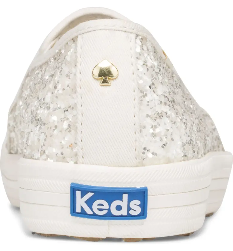  Keds x kate spade new york Keds for kate spade new york double decker glitter slip-on sneaker_CREAM