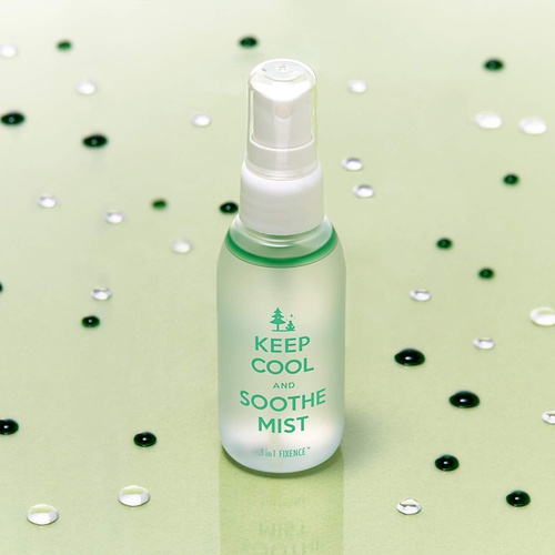  KEEP COOL Makeup Fixing, Setting Mist Spray 2.02 fl. oz.  Leaves Makeup Looking Fresh for Long Time  Natural, Moisturizing, Makeup Setter, Fixer Mist Spray for Dry, Oily Skin wit