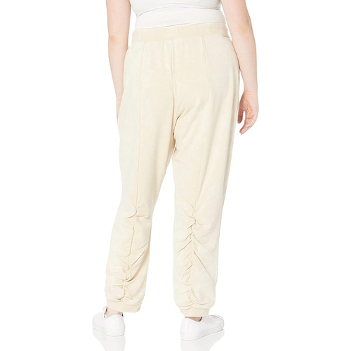  KENDALL + KYLIE Womens Plus Size Back Ruching Jogger