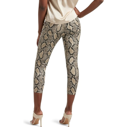  KENDALL + KYLIE Womens Embossed Python Twill Capri