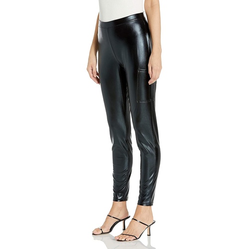  KENDALL + KYLIE Womens Phone Pocket Metallic Leggings