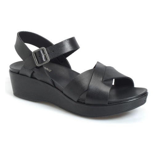  Kork-Ease Myrna 2.0 Cork Wedge Sandal_BLACK LEATHER