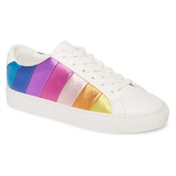 Kurt Geiger London Rainbow Shop Lane Rainbow Sneaker_WHITE LEATHER/RAINBOW STRIPE