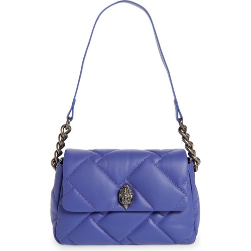  Kurt Geiger London Medium Kensington Soft Quilted Leather Shoulder Bag_LIGHT/ PASTEL PURPLE