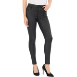 KUT from the Kloth Donna Coated High Waist Ankle Skinny Jeans_BLACK