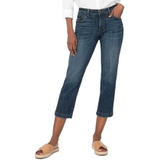 KUT from the Kloth Lauren Crop Straight Leg Jeans_JUSTIFY