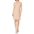 Karl Lagerfeld Paris Womens Tweed Shift Dress with Pockets