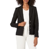 Karl Lagerfeld Paris Karl Lagerfeld Womens Tweed 2 Button Blazer