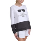 Karl Lagerfeld Paris Color-Block Sweatshirt