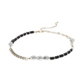 Karl Lagerfeld Paris Chain & Bead Collar Necklace