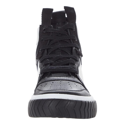  Karl Lagerfeld Paris Leather High-Top Sneaker On Two-Tone Sole