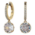Kate Spade New York That Sparkle Pave Huggies Earrings