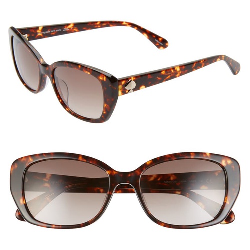 케이트스페이드 kate spade new york kenzie 53mm oval sunglasses_DKHAVANA/ BROWN GRADIENT