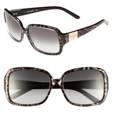 kate spade new york lulu 55mm rectangular sunglasses_TORTOISE/ GOLD